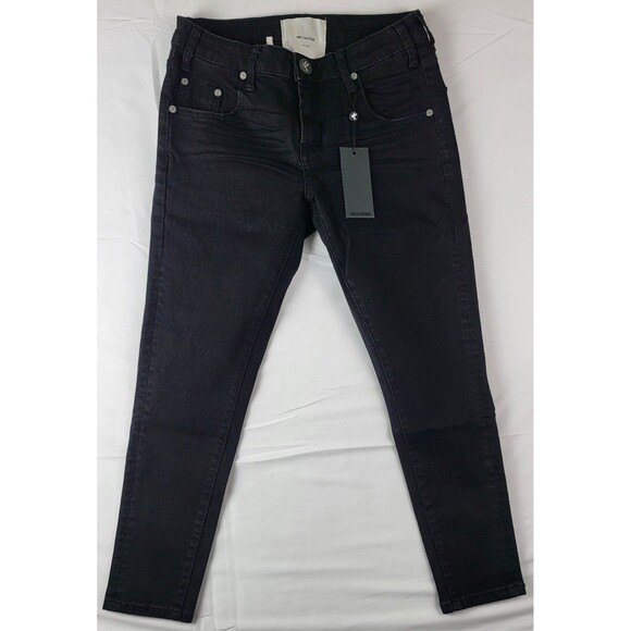 One Teaspoon Womens Petite Size 26P Black Punk Freebird II NWT - Picture 2 of 9